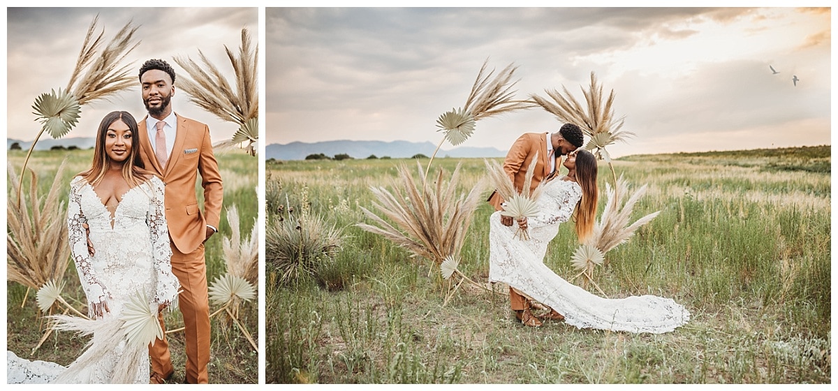How To Elope In Colorado Springs, bride and groom at palmer park