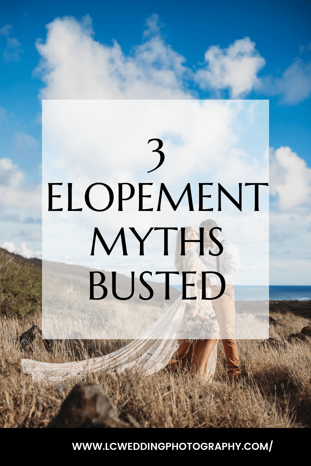 3 Elopement Myths Busted | Oahu Elopement Photographer