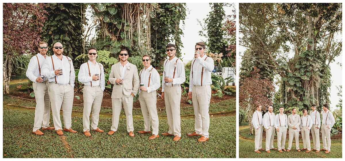 groomsmen drinking beer, groomsmen with sunsglasses, groomsmen photos, no jacket groomsmen, casual groomsmen atire, boho groomsmen attire