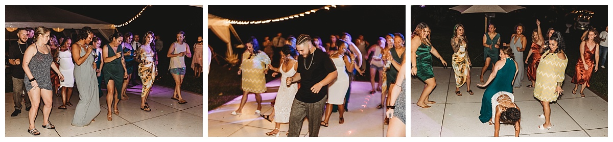 dancing at a wedding, wedding guest dancing, bride and mom dancing, bride twerking at wedding, bride twerking
