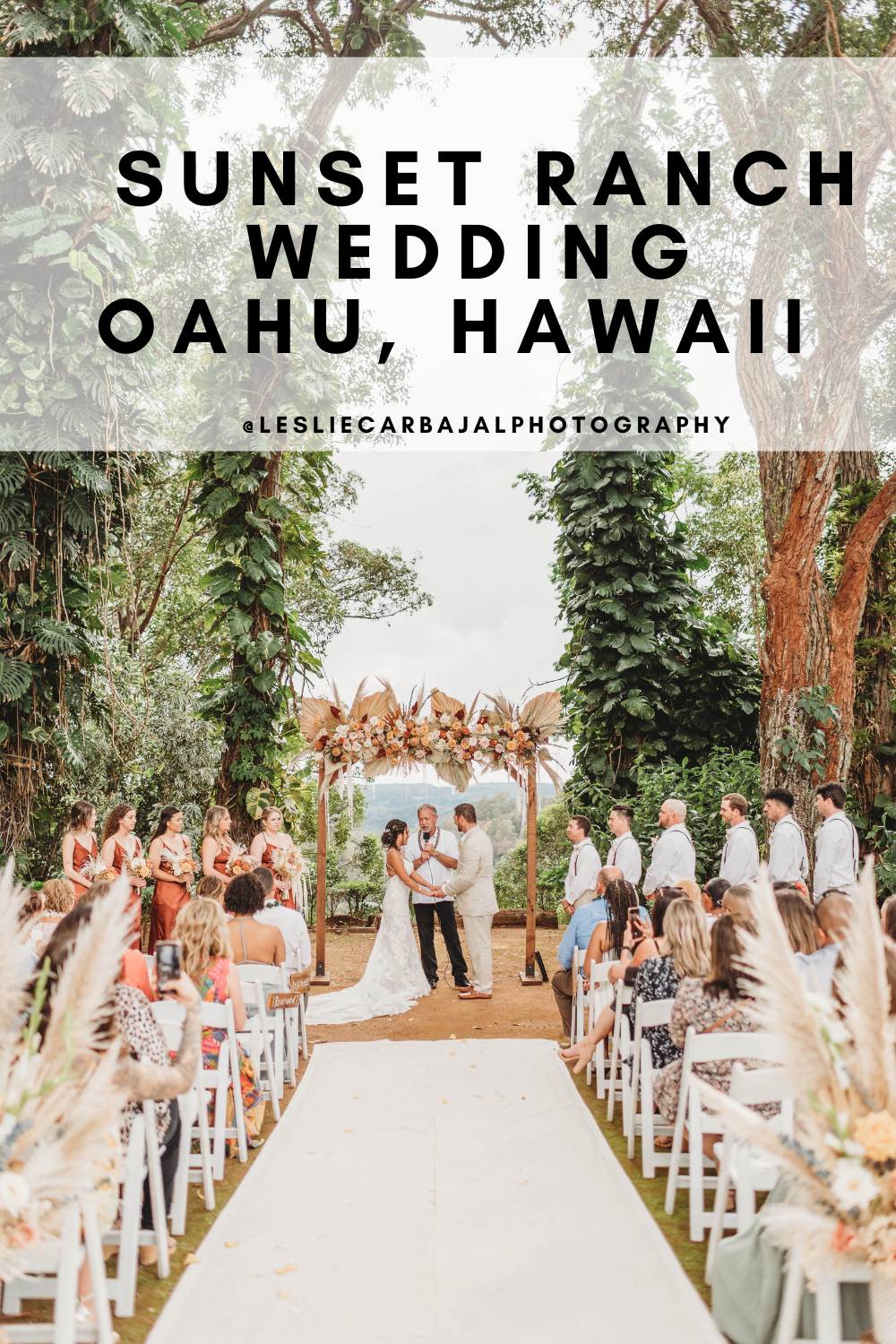 sunset ranch wedding, oahu hawaii wedding, hawaii jungle wedding, oahu forrest wedding, oahu wedding photographer