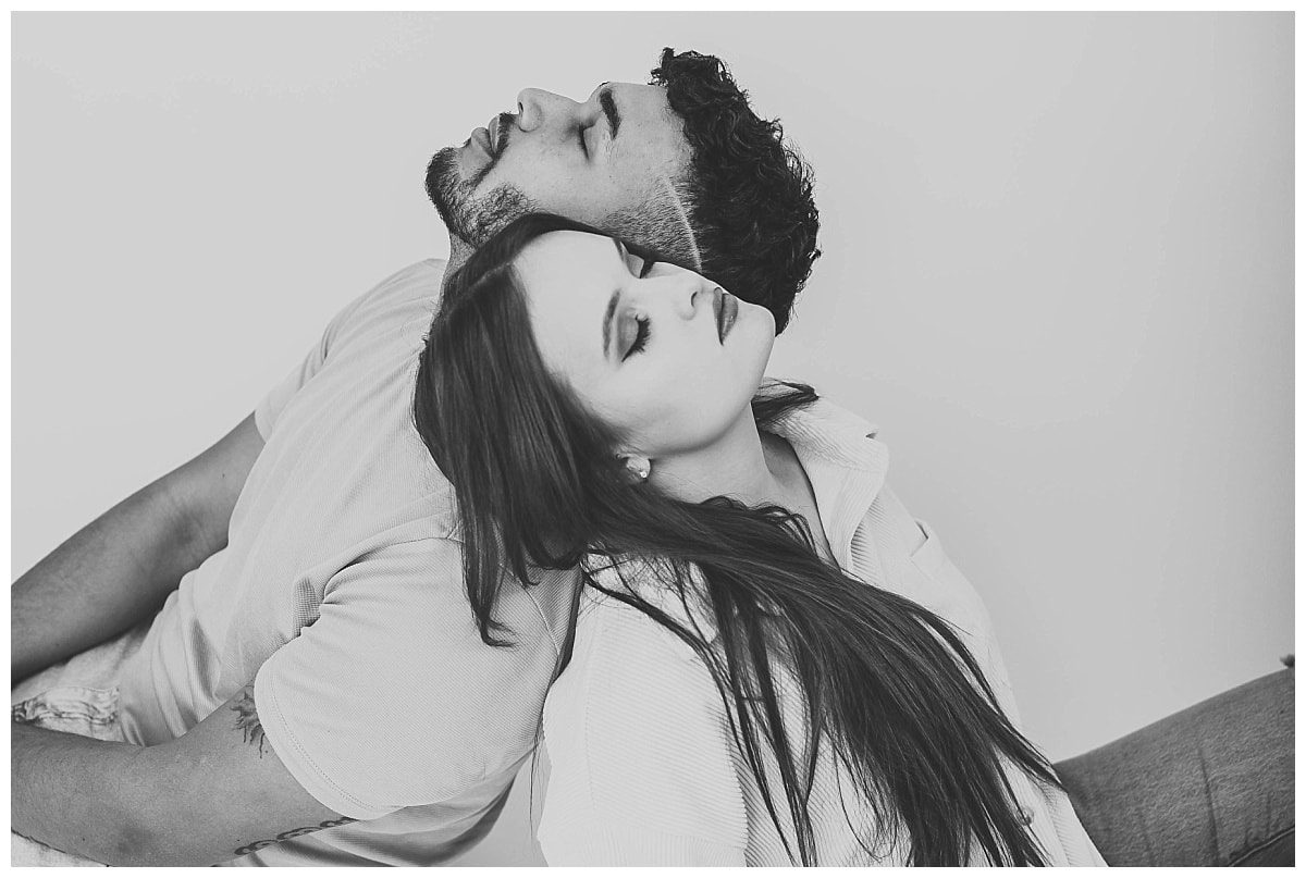 black and white engagement photos, black and white couples photos, editorial engagement photos