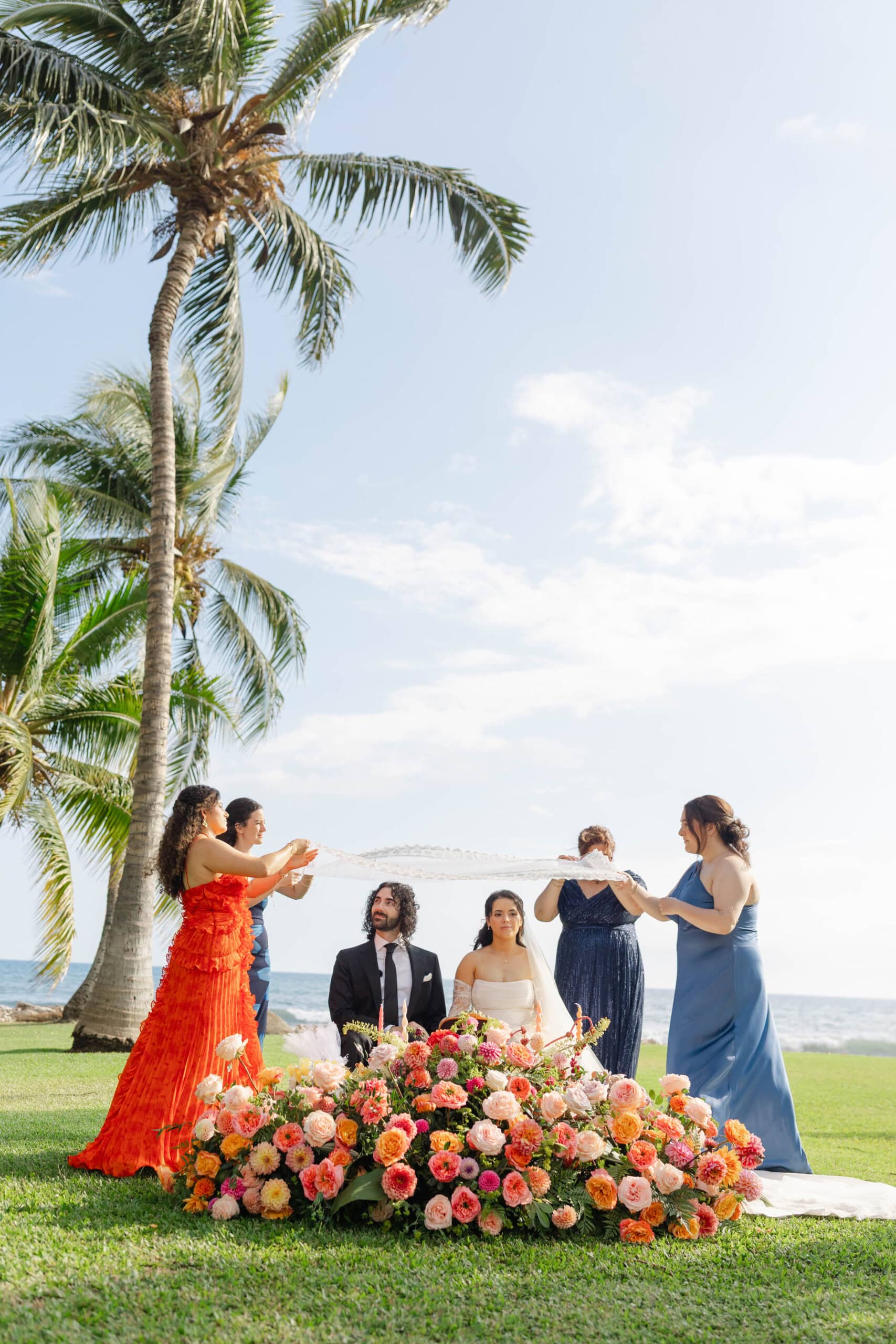 A traditional wedding ceremony