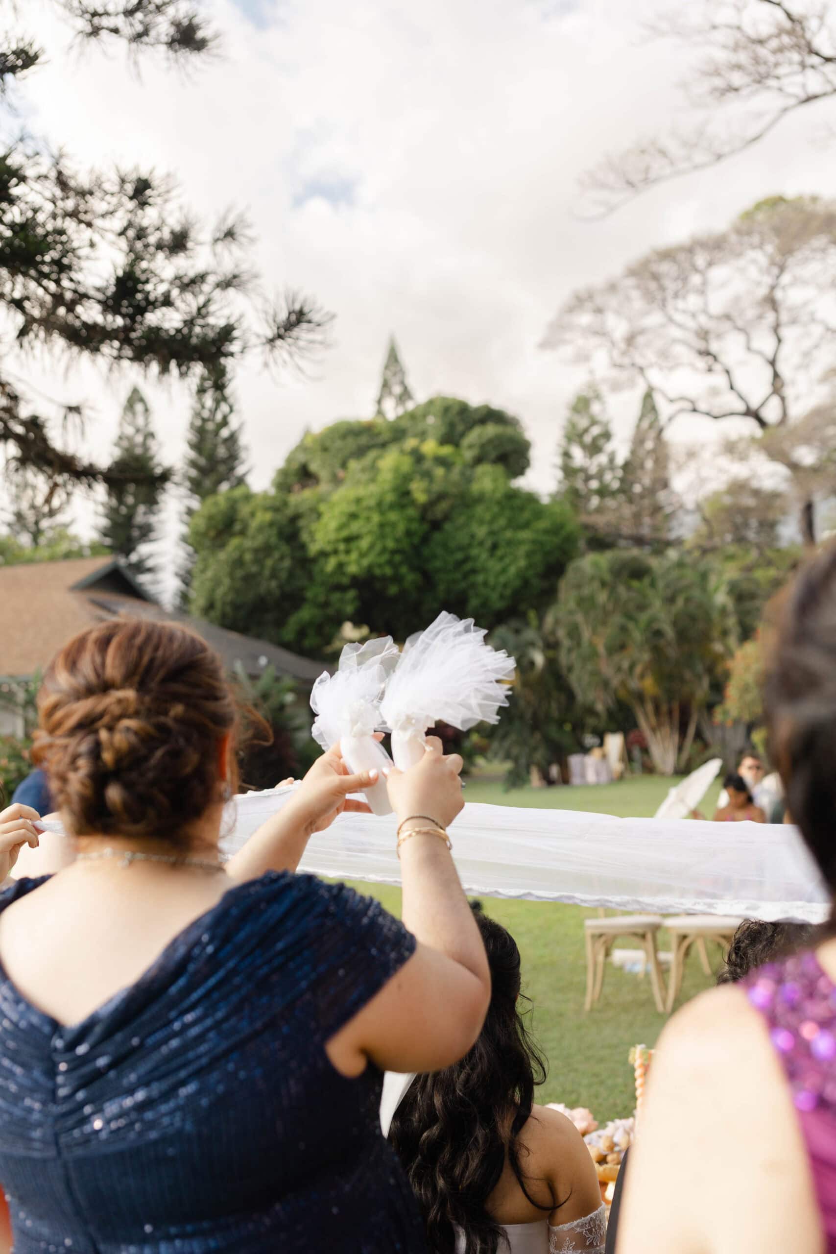 A traditional wedding ceremony