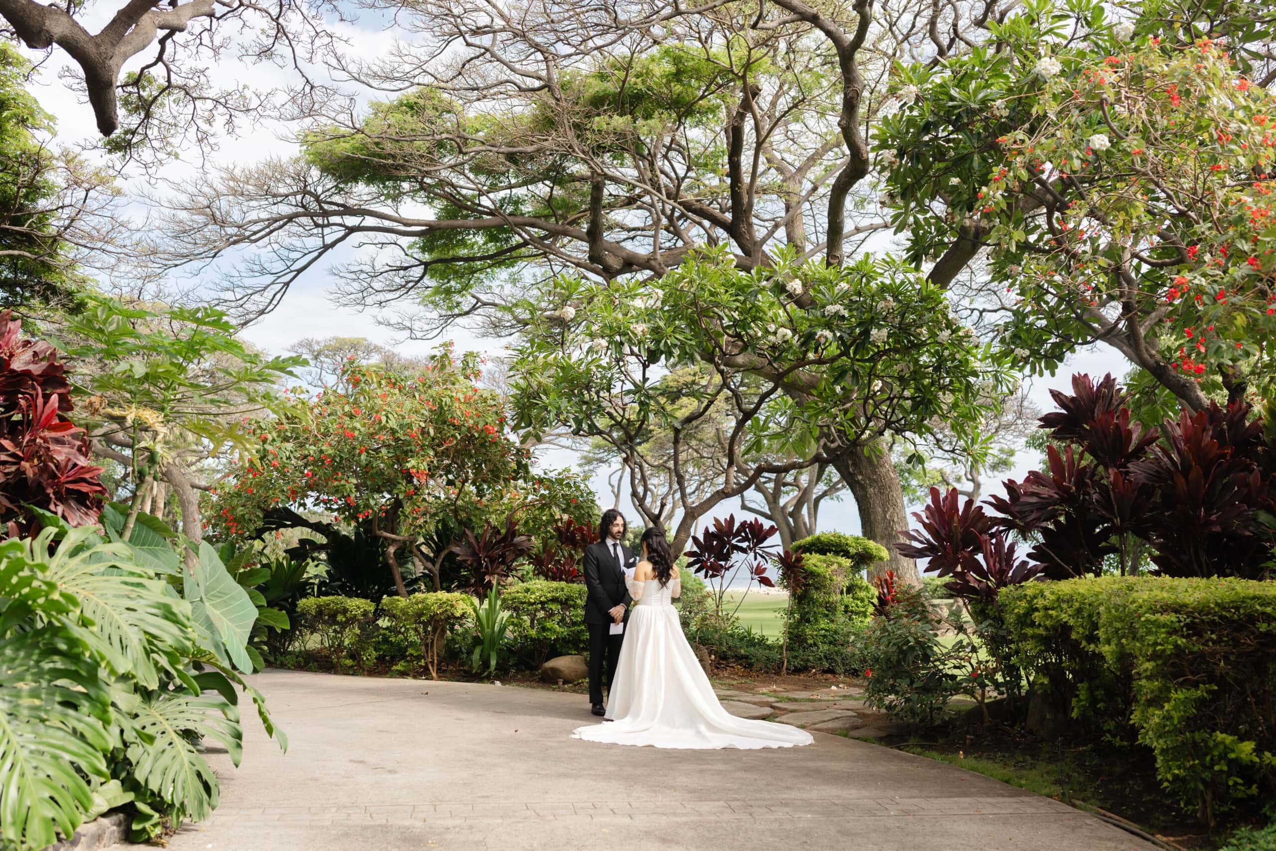A garden wedding venue in Chicago